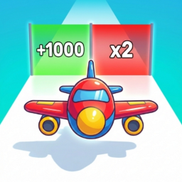 Plane Evolution 3D Logo